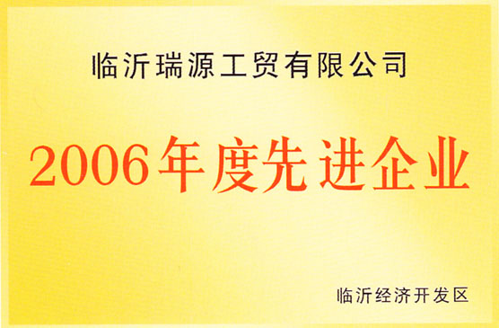 2006年先進(jìn)企業(yè)